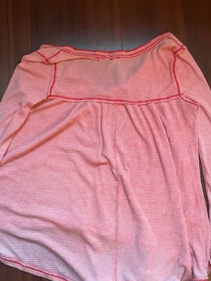 Free People Pink Long Sleeve thumbnail 4