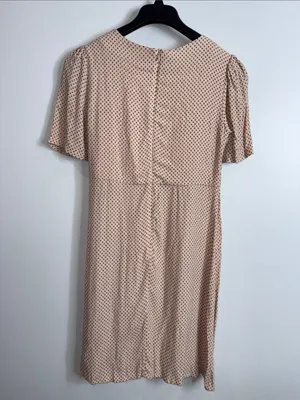 H&M delicate minimalistic mini length vintage vibe dress size 8 thumbnail 6