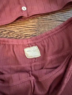 Free people Monica shorts set dusty rose thumbnail 5
