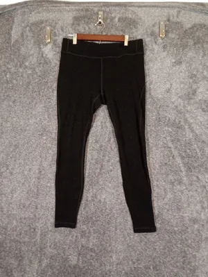 ibex Womens Baselayer Leggings Merino Wool Blend Performance Hiking Size M thumbnail 3