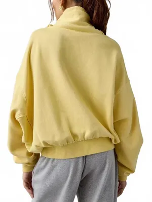 UO Out From Under Hear Me Out Drawstring Mockneck Pullover Urban Outfitters Sm thumbnail 2