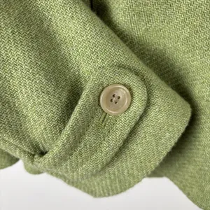 Banana Republic Wool Blazer‎ Jacket Womens Sz XS Green Career Business Pea Coat thumbnail 9