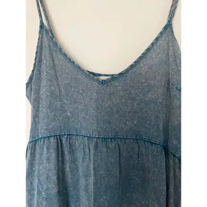 Altar’d State Chambray Tiered Dress - Size L thumbnail 6