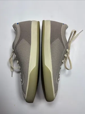 Rothy's The Lace Up Sneaker in a gray color S-557 Sz 8 thumbnail 3