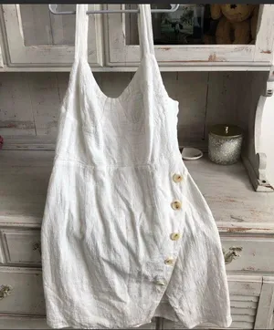 Sabo Skirt White Dress thumbnail 2
