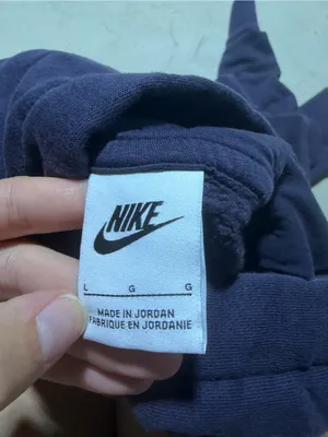 Nike dark purple/blue Pullover Hoodie large sweatshirt thumbnail 8