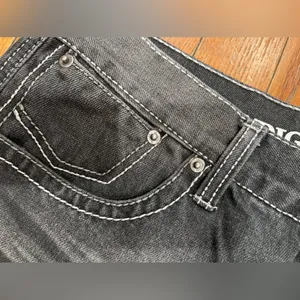 Classic Black Straight Leg Jeans for Women thumbnail 12