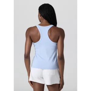 Vuori Lux Racerback Performance Tank Top Womens Medium Light Blue Butter Soft thumbnail 2