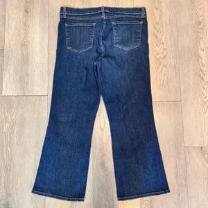 J Brand Selena Jeans Women's‎ Size 31 Dark Wash Denim Cropped Bootcut Casual thumbnail 9