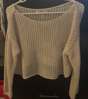 Forever 21 Crochet Sweater thumbnail 1
