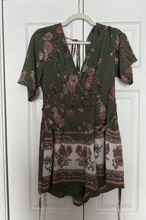 Blue Rain Romper thumbnail 1