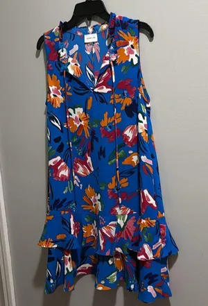SugarLips Esby Floral Graceland Ruffle Trim Mini Dress thumbnail 8