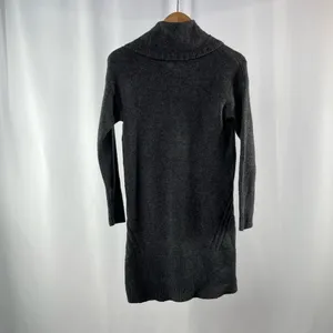 Anthropologie Sonoran Wool Alpaca Blend Cowl Neck Sweater Dress in Grey Size‎ S thumbnail 7