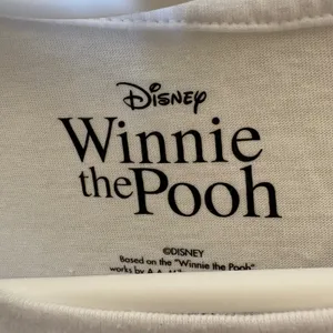 Disney Winnie the Pooh Eeyore‎ Embroidered White T-Shirt XL thumbnail 3