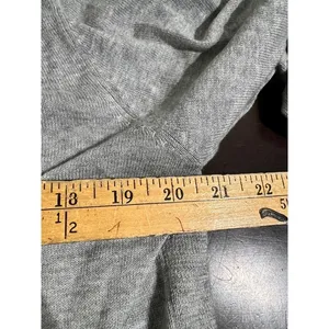 REPEAT Easy Knit Gray Cotton Viscose‎ Crewneck Relaxed Sweater Size 38 S thumbnail 8