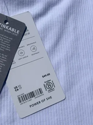 Athleta NWT   White Tank Razorback XS thumbnail 6