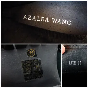 Azalea Wang Mate Boots Womens 11 Black Ruched Mid Calf Lug Sole Moto Y2K Gothic thumbnail 4