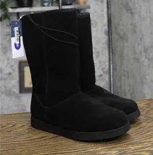 Universal Thread Womens Sarah Suede Shearling Winter Boots 91467407 Black 6M thumbnail 1