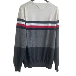 Tommy Hilfiger Adult Sweater XL Multicolor Striped Sporty Long Sleeve Preppy‎ thumbnail 2