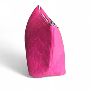 NWOT Juicy Couture Makeup Bag Velour Pink thumbnail 3