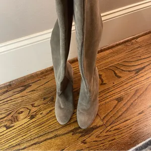 Anthropologie Candela Stylish Suede Knee-High Boots thumbnail 2
