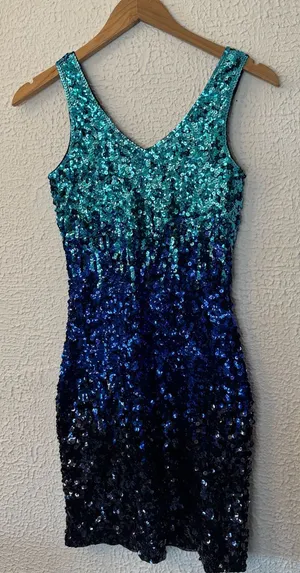 Ombre Sequin V thumbnail 1