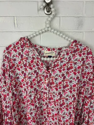 Universal Thread Floral Peasant Top Size XL thumbnail 3