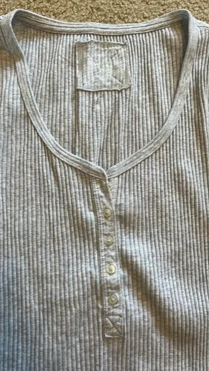 Aerie waffle knit top thumbnail 2