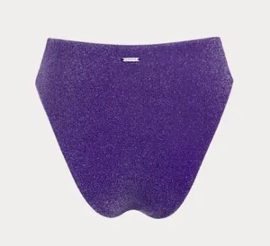 BERLOOK Purple Lurex Cut Out Bikini Top AND BOTTOM 23 thumbnail 12