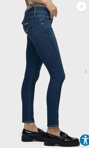 Hudson Collin Mid Rise Skinny Jeans in Wonderwall - Size 27 thumbnail 3