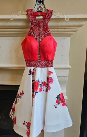 Splash Red Formal Boutique Red Dress thumbnail 1