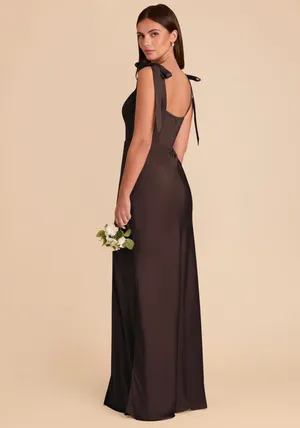 Birdy Grey Matte Satin Espresso Dress thumbnail 2