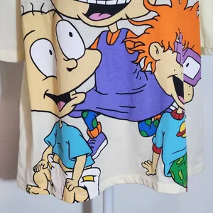 Nickelodeon Butter Yellow Rugrats Tee Size XXL Rugrats Short Sleeve Tee thumbnail 4