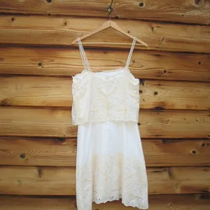 NWT Chelsea & Violet Cream Dress thumbnail 5