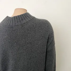 [BP.] Charcoal Gray Mock Neck Long Sleeve Sweater Dress NWT Size Large L thumbnail 9