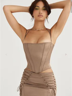 House of CB Chantelle Corset Top thumbnail 1