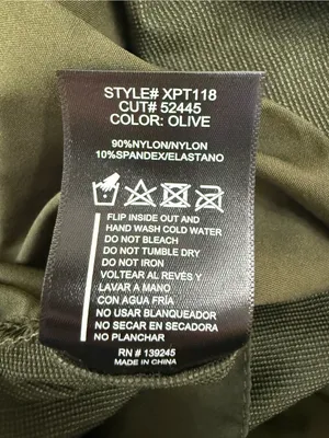 Buckle Vibrant Cargo Drawstring Pants Size Medium Baggy Wide Leg thumbnail 4