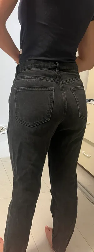 Reformation Sustainable Black Jeans thumbnail 2