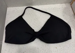Women’s Black Sports Bra Size Medium EUC thumbnail 1