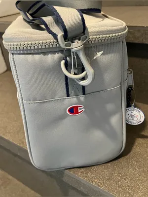 Champion Estate Insulated Cooler Kit Lunch Bag, Medium Gray, NWT thumbnail 9