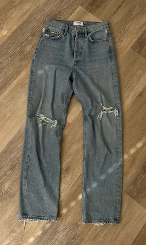 Agolde 90s Mid Rise Loose Fit Cropped thumbnail 1