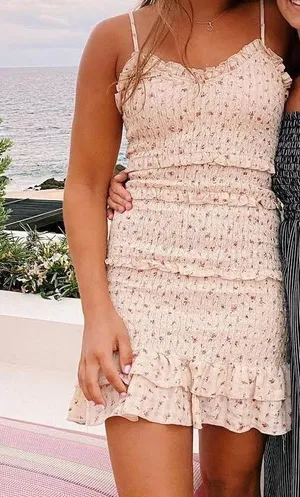 Mabel Pink Mini Dress thumbnail 1