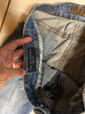 Rock and roll low rise jeans thumbnail 4