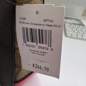 Coach Jen Baguette In Blocked Signature Canvas c6825 thumbnail 7
