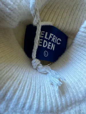 Aelfric Eden Oversized Knit Sweater Solid Vintage Pullover Sweater Unisex Woven Crewneck Knitted Tops thumbnail 6