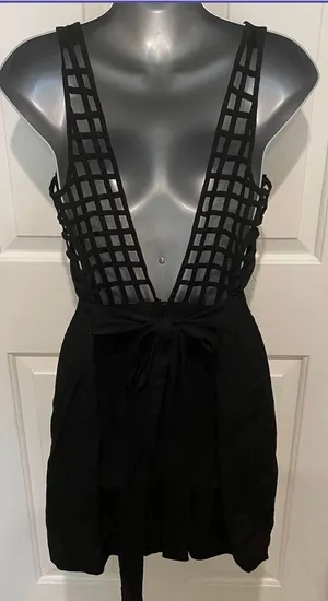 NWT  Exclusive Didn't Start the Fire Black Dress - Medium thumbnail 7