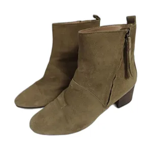 Women Banana Republic Suede Ankle Boots Tan Size 6.5M thumbnail 1
