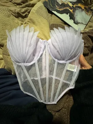 Pleated Bustier Purple thumbnail 3