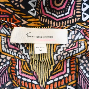 Two by Vince Camuto Women's M Geometric Boho Pattern Maxi Dress thumbnail 7