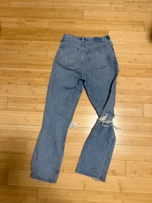 Abercrombie 90s Straight Ultra High-Rise Jeans thumbnail 2